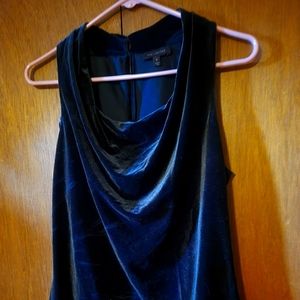Limited Blue Velvet Top